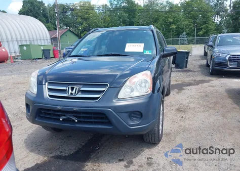 2006 Honda Cr-V Ex z USA, uszkodzony, nr VIN SHSRD77836U438904